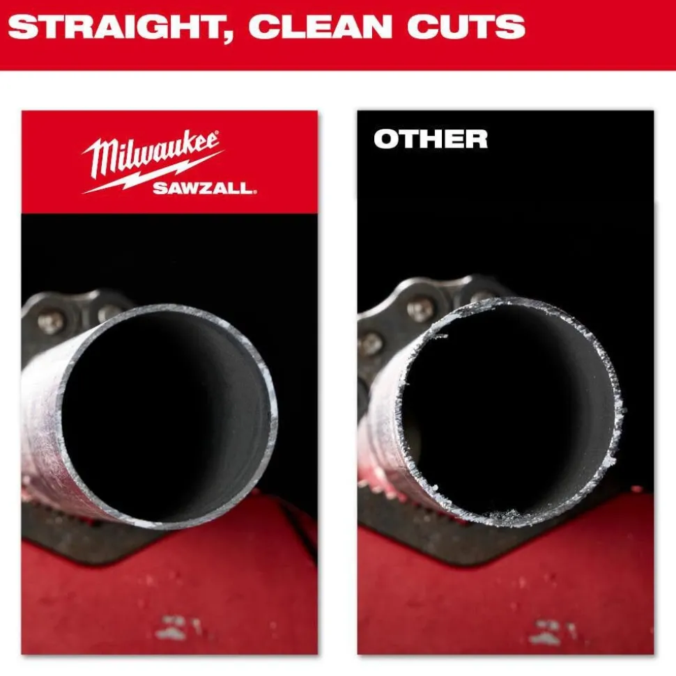 Milwaukee Tools 9" 10TPI TORCH Nitrus Carbide Reciprocating Saw Blade 48-00-6252