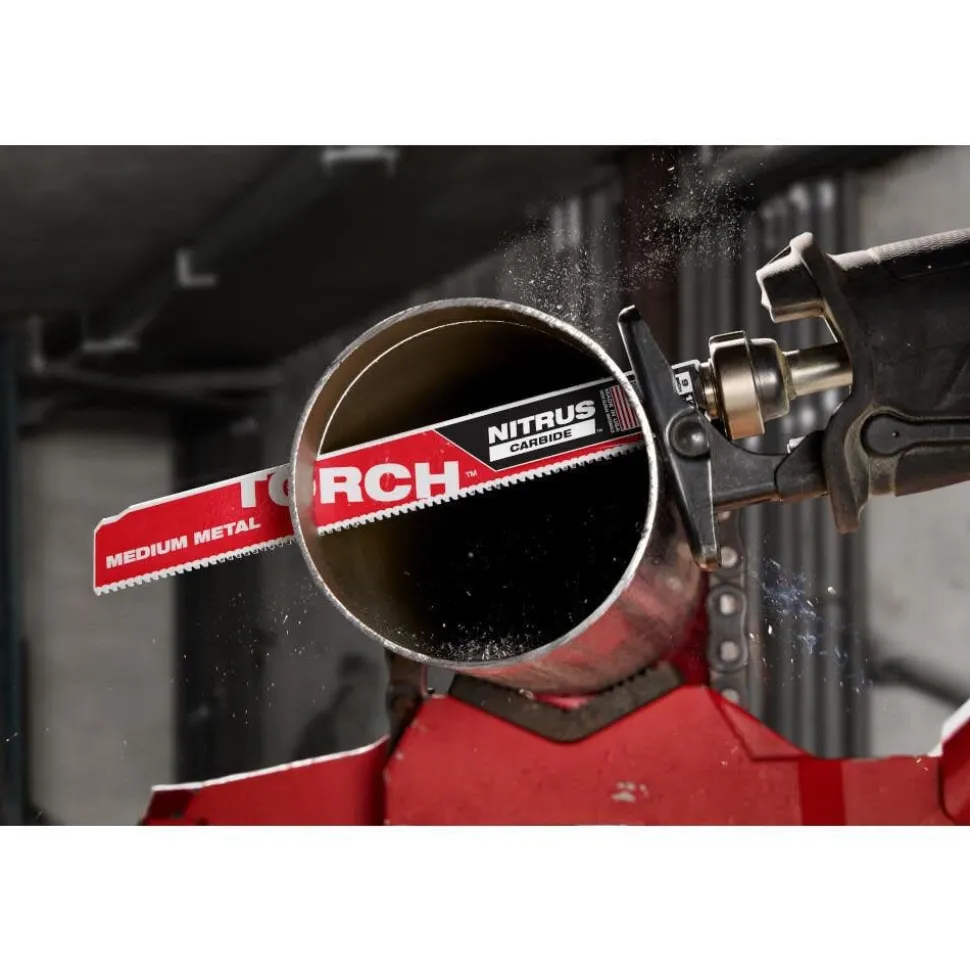 Milwaukee Tools 9" 10TPI TORCH Nitrus Carbide Reciprocating Saw Blade 48-00-6252