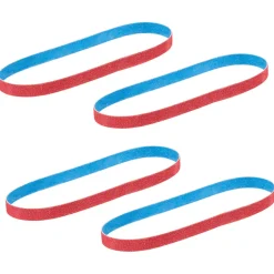 Milwaukee Tools 1/2” x 18” 80 Grit Bandfile Belts – 4 pack 48-80-9080