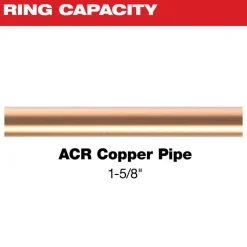 Milwaukee Tools 1-5/8" ZoomLock MAX® and MaxiPro® Pivoting Press Ring 49-16-2670ZX