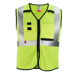 Milwaukee Tools AR/FR Cat. 1 Class 2 Mesh Safety Vest High Vis 48-73-520