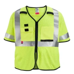 Milwaukee Tools AR/FR Cat. 1 Class 3 Mesh Safety Vest High Vis 48-73-522