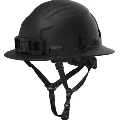 Milwaukee Tools BOLT™ Black Full Brim Safety Helmet – Type 2, Class E 48-73-1661