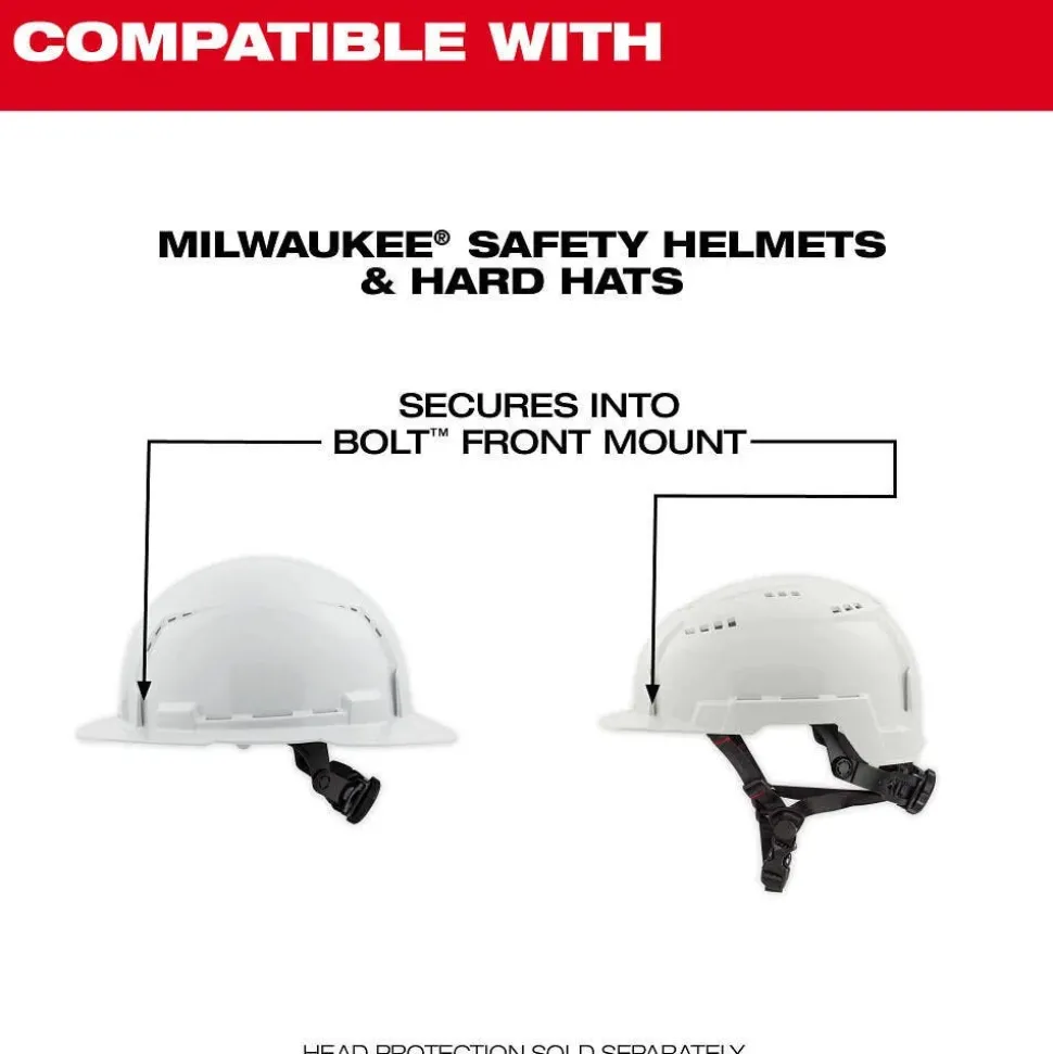 Milwaukee Tools BOLT™ Gasketed Full Face Shield Replacement Frame (Compatible with Milwaukee® BOLT™ Safety Helmets & BOLT™ Hard Hats) 48-73-1456