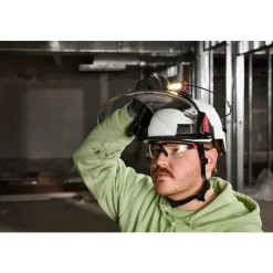 Milwaukee Tools BOLT™ Gasketed Full Face Shield Replacement Frame (Compatible with Milwaukee® BOLT™ Safety Helmets & BOLT™ Hard Hats) 48-73-1456