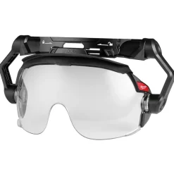 Milwaukee Tools BOLT Gasketed Eye Visor - Clear Dual Coat Lens (Compatible with Milwaukee BOLT Safety Helmets & BOLT Hard Hats) 48-73-1412