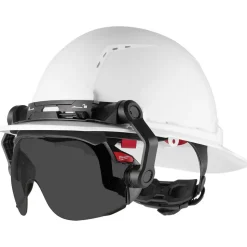 Milwaukee Tools BOLT Gasketed Eye Visor - Tinted Dual Coat Lens (Compatible with Milwaukee BOLT Safety Helmets & BOLT Hard Hats) 48-73-1417