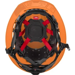 Milwaukee Tools BOLT™ Orange Full Brim Vented Safety Helmet – Type 2, Class C 48-73-1688