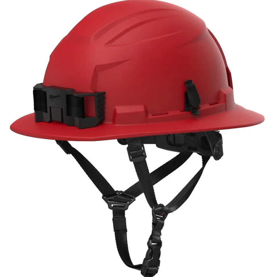 Milwaukee Tools BOLT™ Red Full Brim Safety Helmet – Type 2, Class E 48-73-1659
