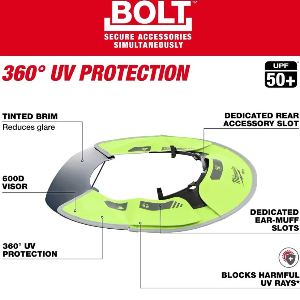 Milwaukee Tools BOLT Sun Visor 48-73-1079