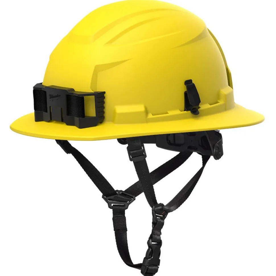 Milwaukee Tools BOLT™ Yellow Full Brim Safety Helmet – Type 2, Class E 48-73-1653