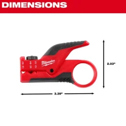 Milwaukee Tools Buffer Tube Ringer & Slitter 48-22-3014