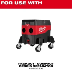 Milwaukee Tools Caster Kit for Debris Separator 49-90-2201