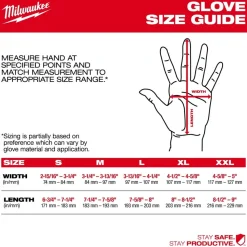 Milwaukee Tools Cut Level 6 High-Dexterity Nitrile Dipped Gloves 48-73-700