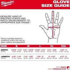 Milwaukee Tools Cut Level 4 High-Dexterity Nitrile Dipped Gloves 48-73-714