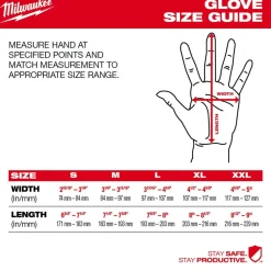 Milwaukee Tools Cut Level 2 High-Dexterity Polyurethane Dipped Gloves 48-73-872