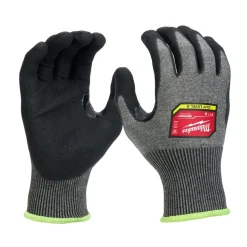 Milwaukee Tools Cut Level 9 High-Dexterity Nitrile Dipped Gloves 48-73-703