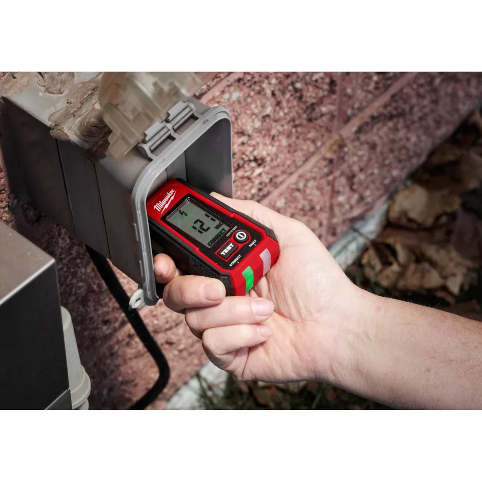 Milwaukee Tools Digital GFCI Receptacle Tester 2224-20