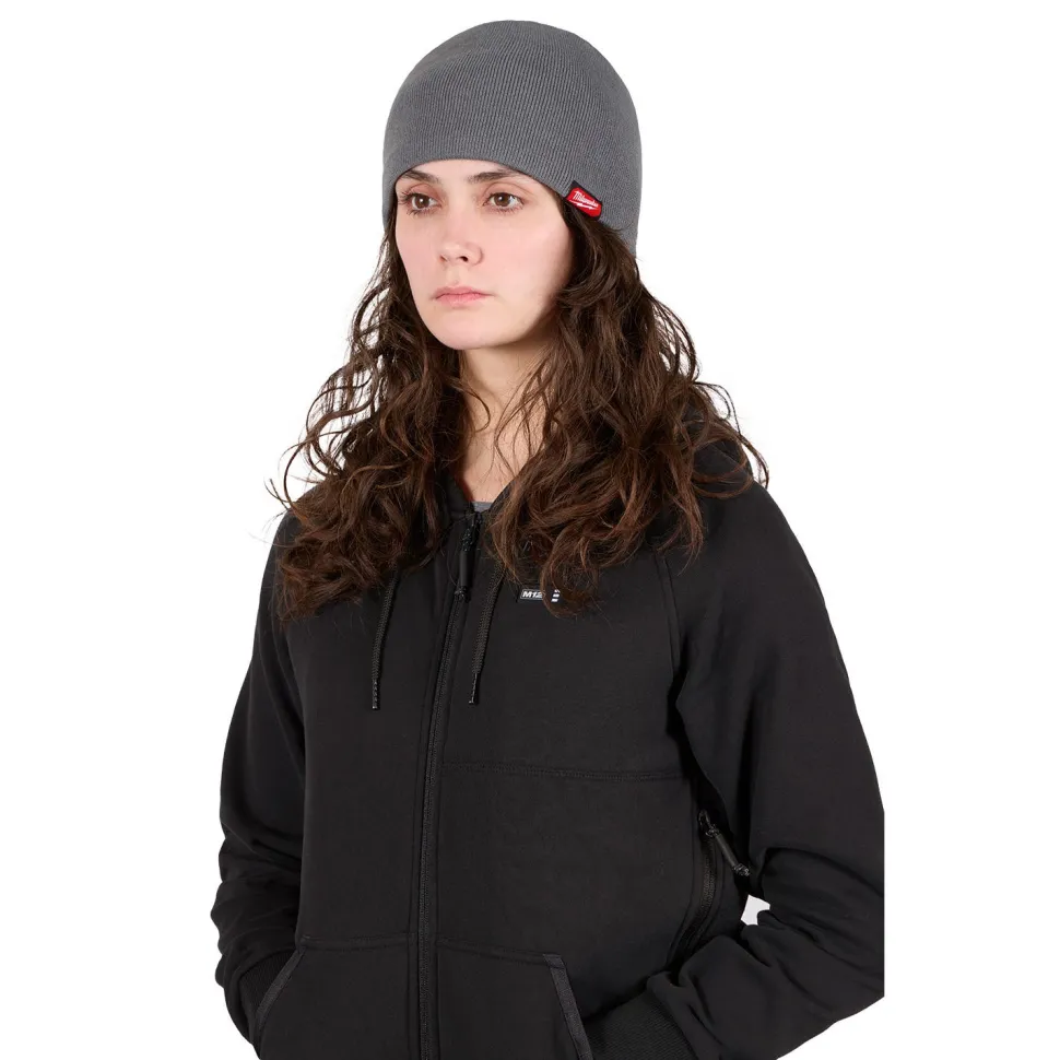 Milwaukee Tools Fleece-Lined Beanie - Gray M751G