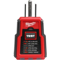Milwaukee Tools GFCI Receptacle Tester 2223-20