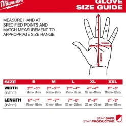 Milwaukee Tools Goatskin Leather Gloves 48-73-001