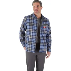 Milwaukee Tools Gridiron Flannel Shirt Blue M551U