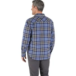 Milwaukee Tools Gridiron Flannel Shirt Blue M551U