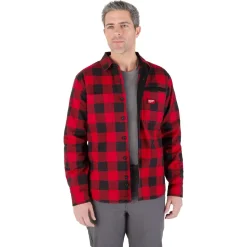 Milwaukee Tools Gridiron Flannel Shirt Red M551R