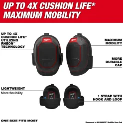 Milwaukee Tools High Mobility Knee Pad 48-73-6080