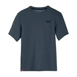 Milwaukee Tools Hybrid Short Sleeve Work T-Shirt Blue 603BL