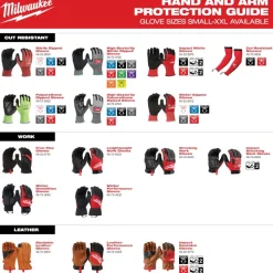Milwaukee Tools Impact Wrecking Work Glove 48-73-855