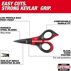 Milwaukee Tools Kevlar® Shears 48-22-3017