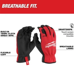 Milwaukee Tools Lightweight Glove With Flexible Cuff 48-73