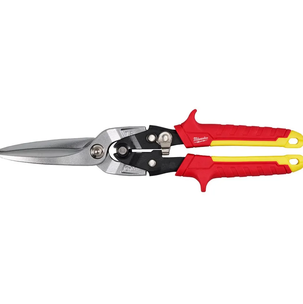 Milwaukee Tools Long Cut Aviation Snips 48-22-4567