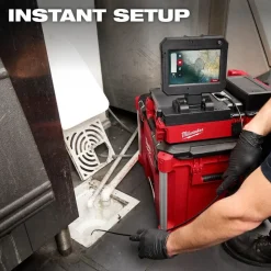 Milwaukee Tools M12 75' Drain Camera w/ PACKOUT Compatibility 3154-20