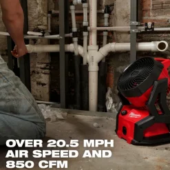 Milwaukee Tools M18 Brushless PACKOUT Fan 0818-20