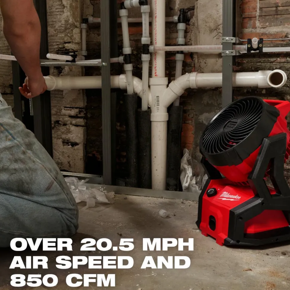 Milwaukee Tools M18 Brushless PACKOUT Fan 0818-20