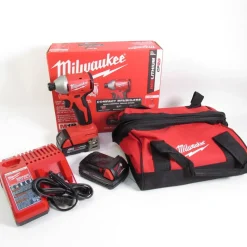 Milwaukee Tools M18 Compact Brushless 1/4" Hex Impact Driver Kit 3650-22CT
