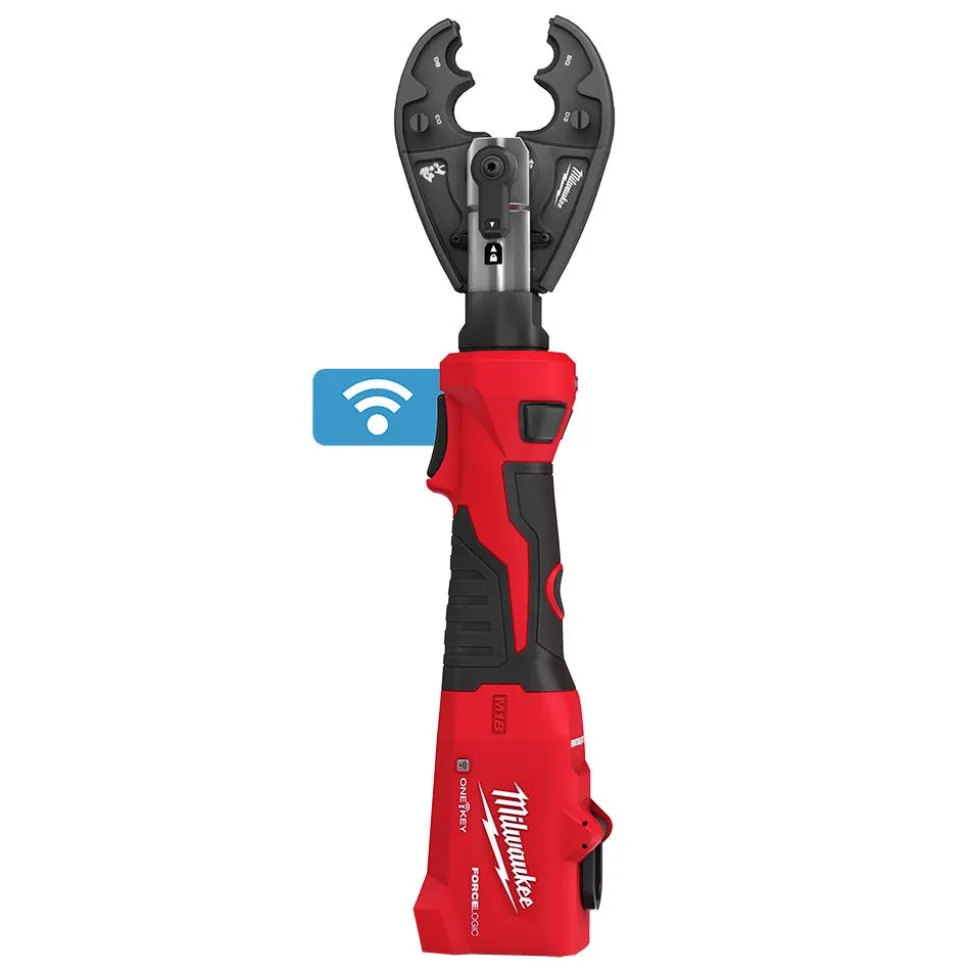 Milwaukee Tools M18™ FORCE LOGIC™ 6T Linear Utility Crimper w/ BG-D3 Jaw & Cutting Jaws 2978-BGCUT