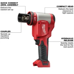 Milwaukee Tools M18™ FORCE LOGIC™ 10 Ton Knockout Tool 1/2