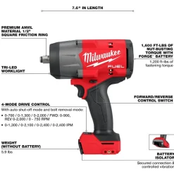 Milwaukee Tools M18 FUEL 1/2