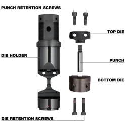Milwaukee Tools M18 FUEL™ 10 Ga Die Holder Kit 48-44-0276