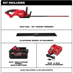 Milwaukee Tools M18 FUEL 30" Hedge Trimmer Kit 3034-21