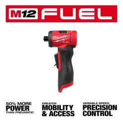 Milwaukee Tools M12 FUEL™ 1/4" Right Angle Die Grinder 3485-20