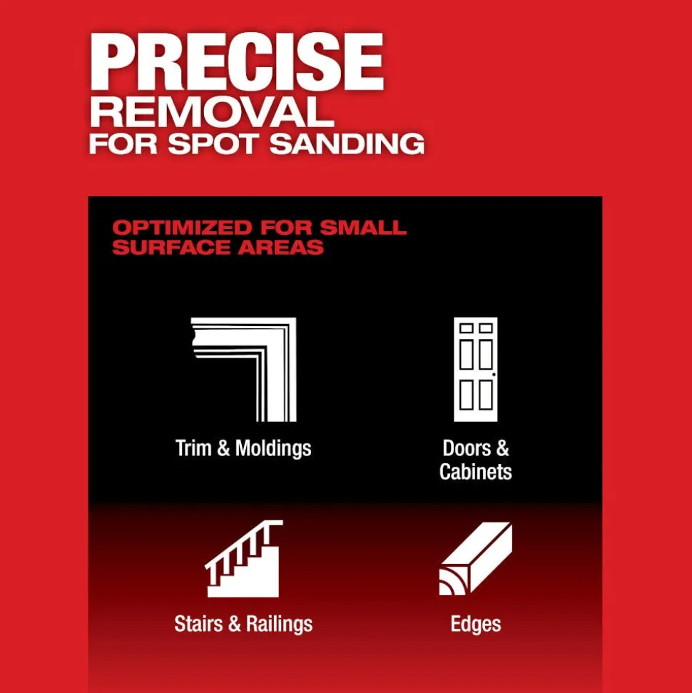 Milwaukee Tools M12 FUEL 3" Random Orbital Detail Sander 2535-20