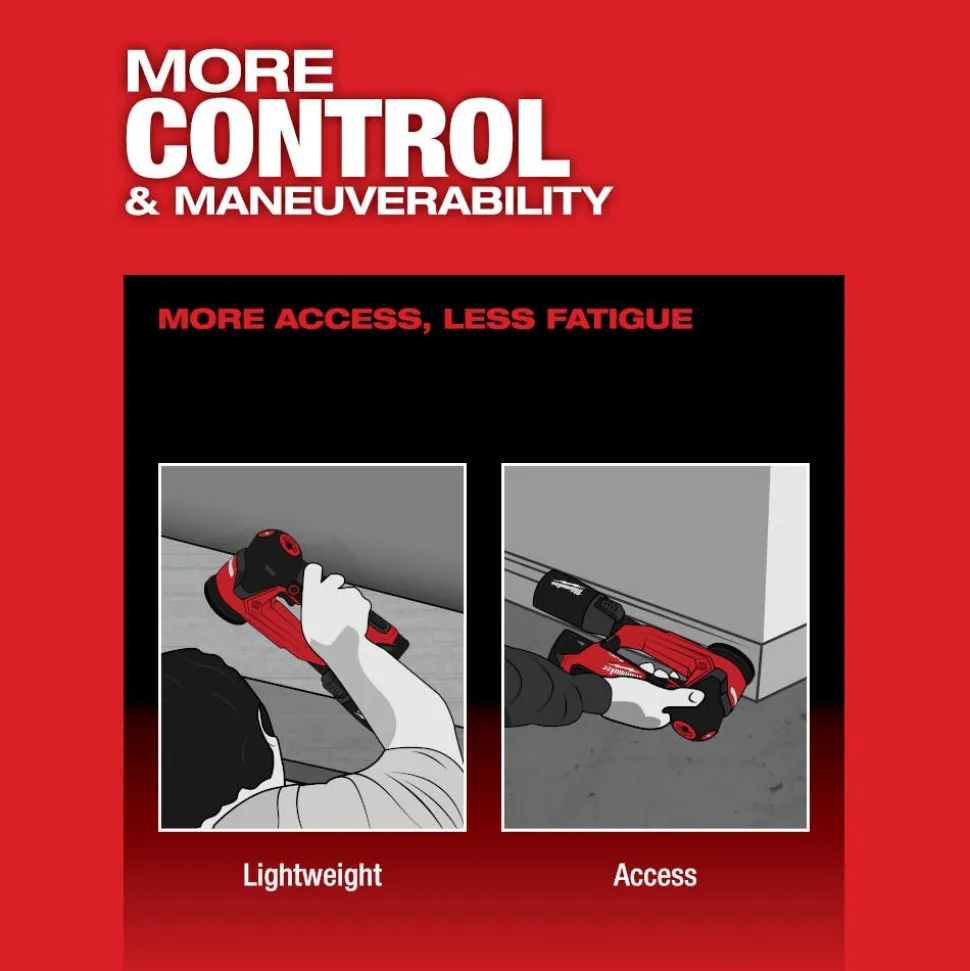 Milwaukee Tools M12 FUEL 3" Random Orbital Detail Sander 2535-20