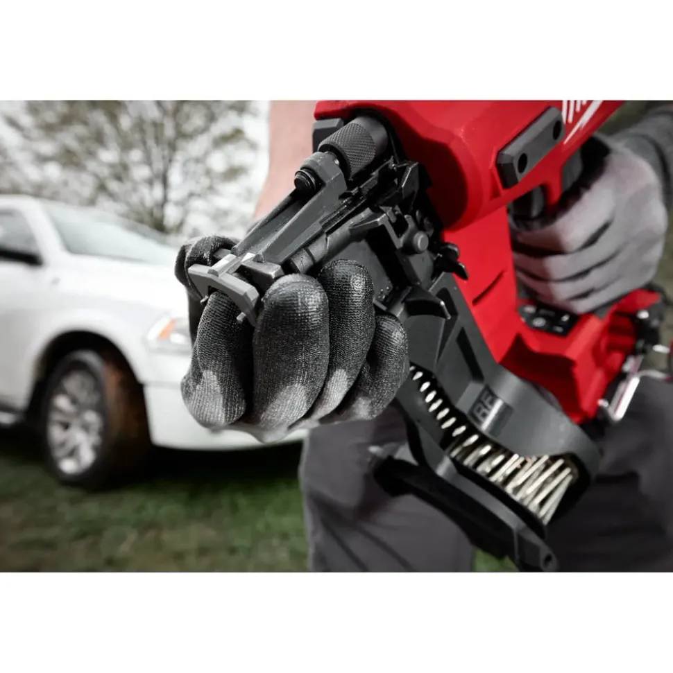 Milwaukee Tools M18 FUEL Coil Roofing Nailer Vinyl Siding Tip 48-08-2909