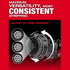 Milwaukee Tools M18 FUEL™ Covered Conductor Cable Stripper Kit w/ Adjustable Bushings 2937-21