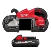 Milwaukee Tools M18 FUEL Deep Cut Band Saw With REDLITHIUM HIGH OUTPUT CP3.0 Battery KIT 2929-20-48-11-1835