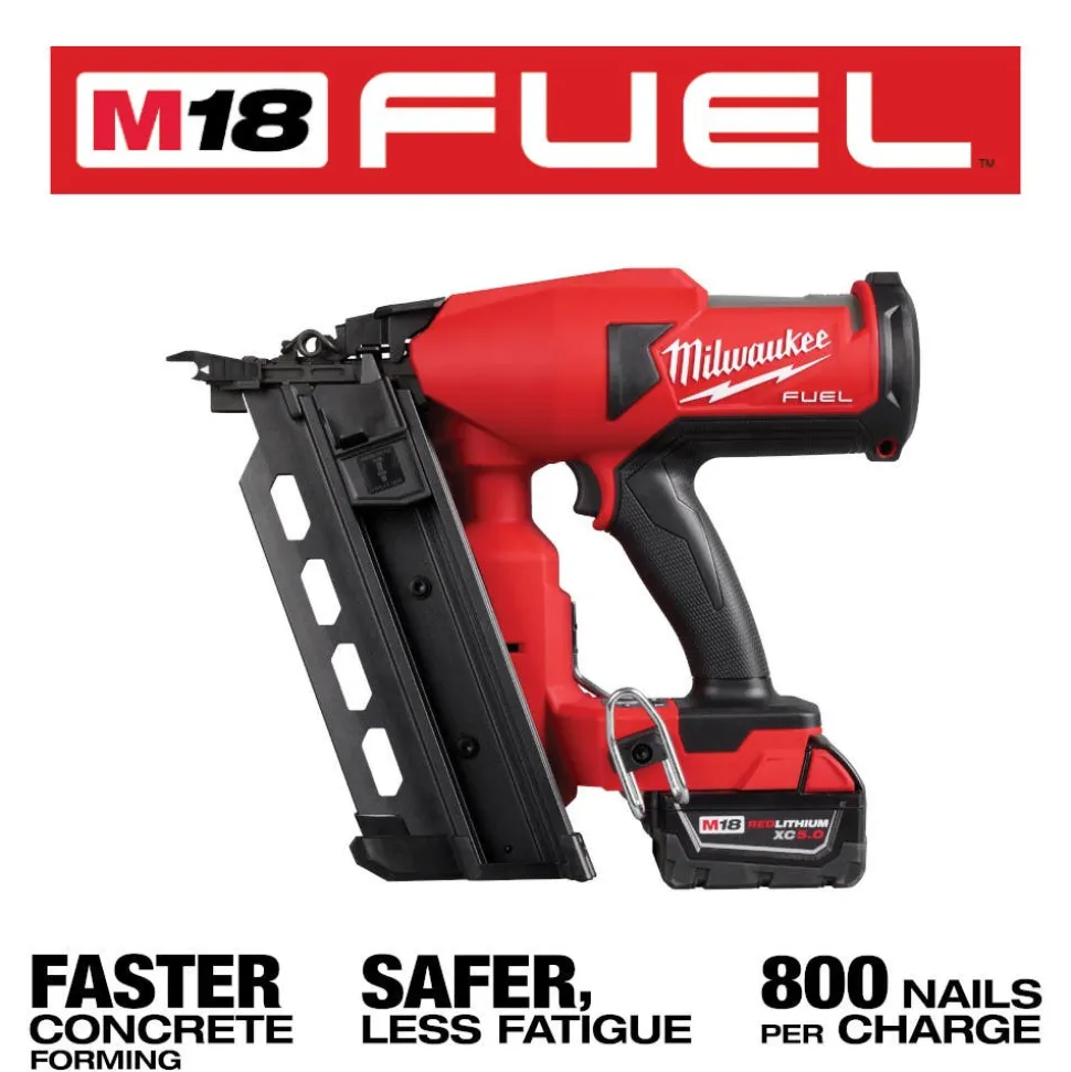 Milwaukee Tools M18 FUEL Duplex Nailer Kit 2844-21